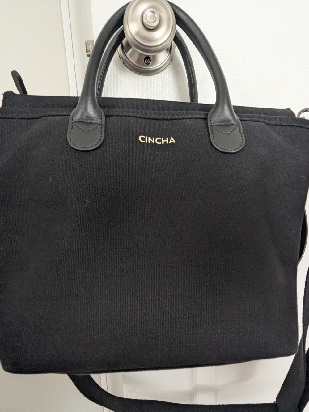 Cincha The Mini Canvas Go-Tote - Jet